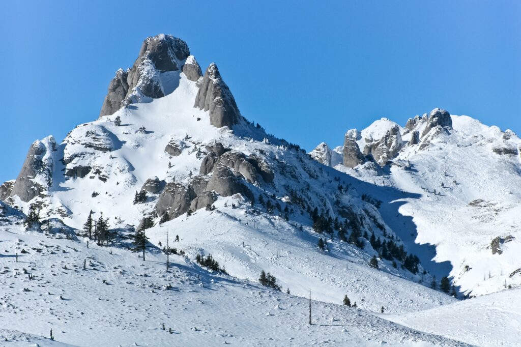 snow mountain
